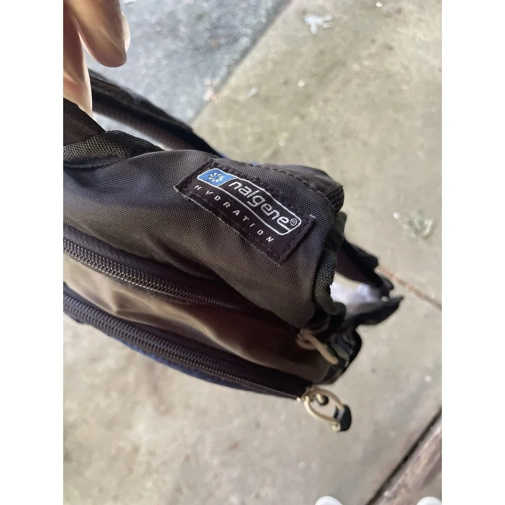 JanSport x Nalgene Hydration Pack Backpack Blue Black WITH Bladder EUC